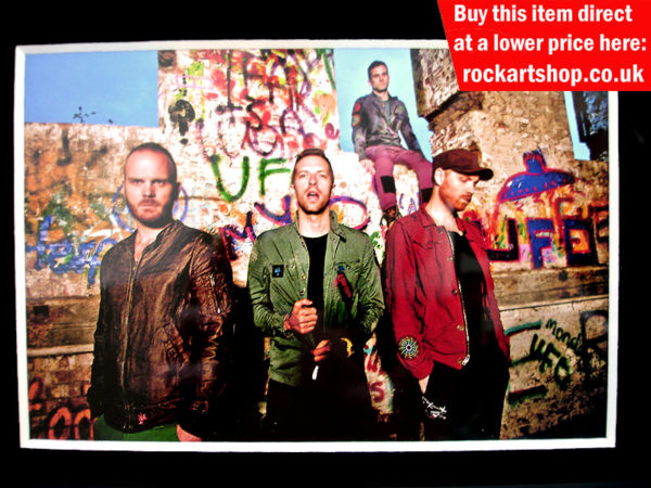 Coldplay Signed Memorabilia
