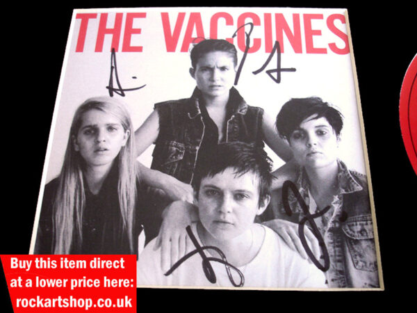 THE VACCINES FULLY SIGNED CD