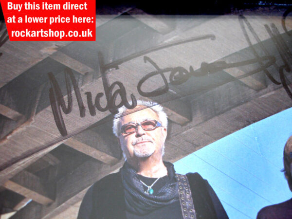 FOREIGNER VIP MEET GREET PHOTO FULLY AUTOGRAPHED 3.4.14