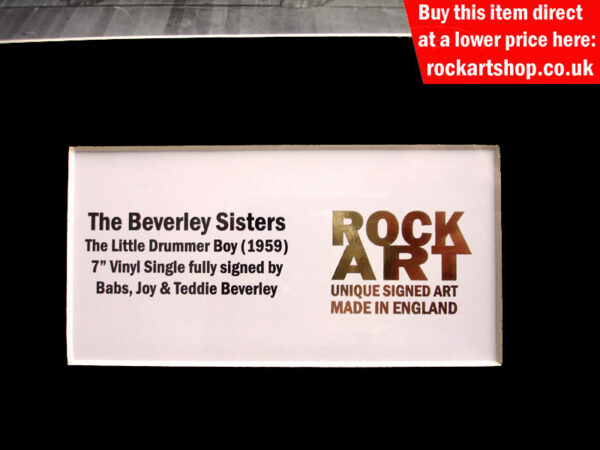 BEVERLEY SISTERS MEMORABILIA