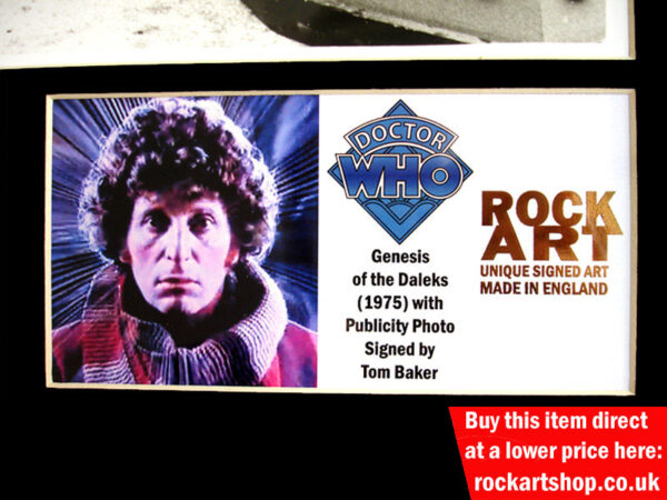 Tom Baker Dr Who Memorabilia