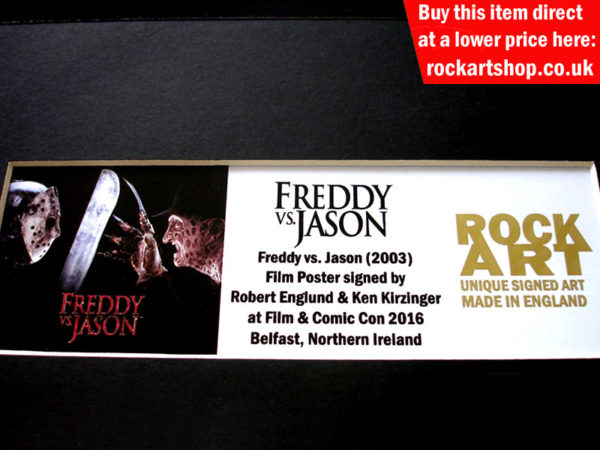 Freddy vs Jason Film Memorabilia
