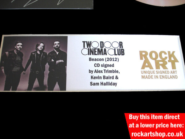 Two Door Cinema Club Signed Memorabilia