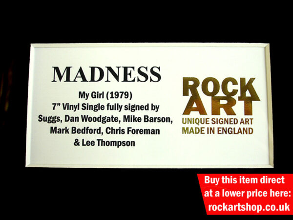 MADNESS SIGNED MEMORABILIA