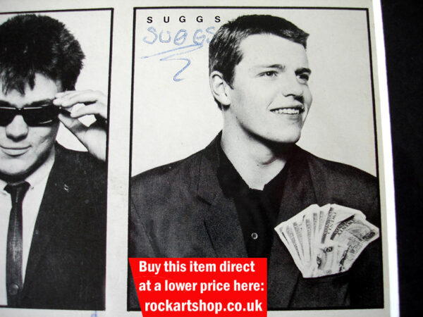 Suggs Autograph