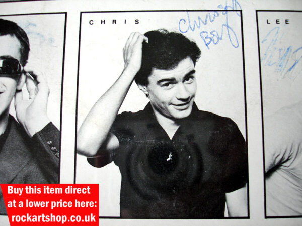 Chris Foreman Chrissy Boy Autograph