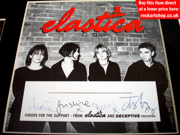 Elastica Signed Promo CD