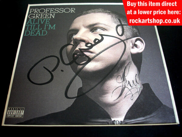 Professor Green Autograph