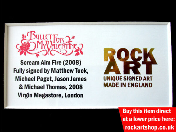 Bullet for My Valentine Signed Memorabilia
