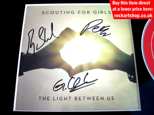 Scouting for Girls Autographed CD