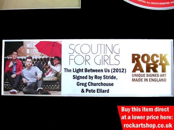 Scouting for Girls Signed Memorabilia