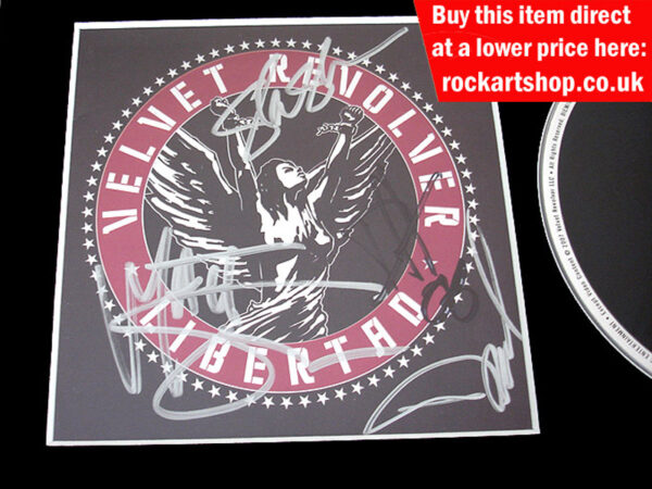 VELVET REVOLVER SIGNED LIBERTAD CD