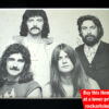 Black Sabbath Signed Photo 1970s