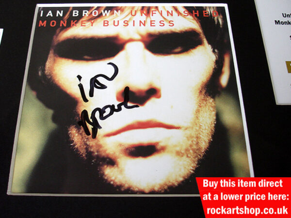 Ian Brown Autograph