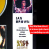 Ian Brown Signed Memorabilia