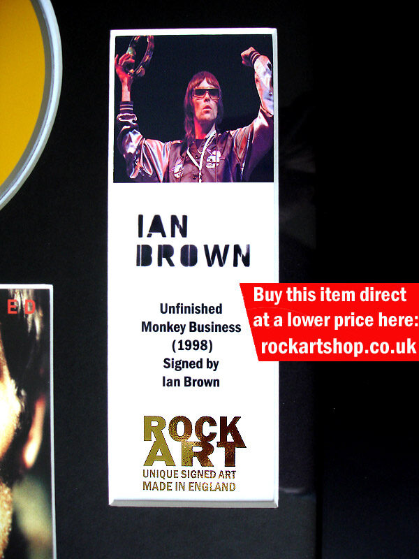 Ian Brown Signed Memorabilia