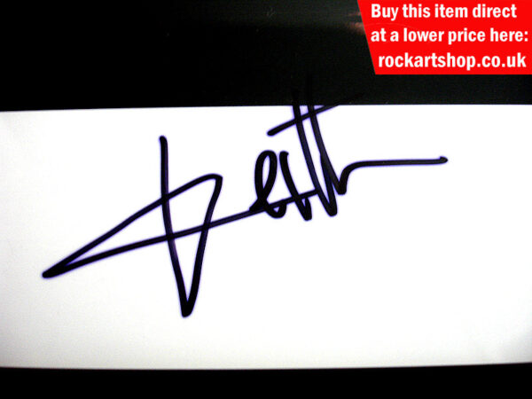 Keith Flint Autograph