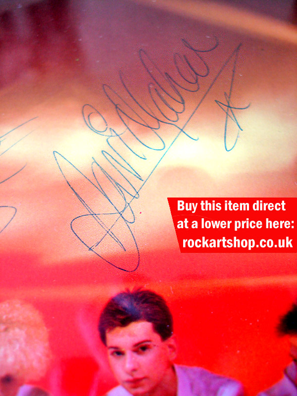 Dave Gahan Signature