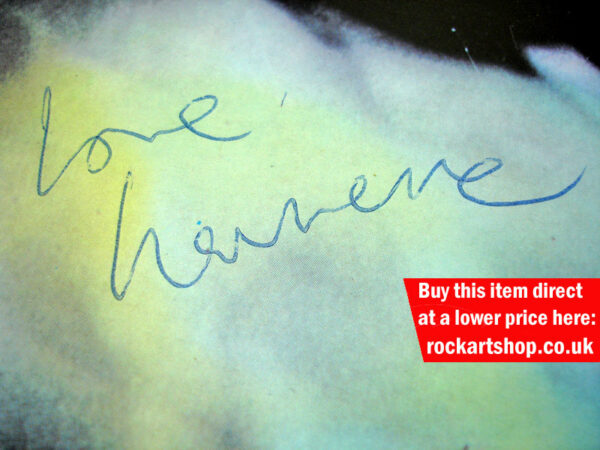 Lol Tolhurst Autograph
