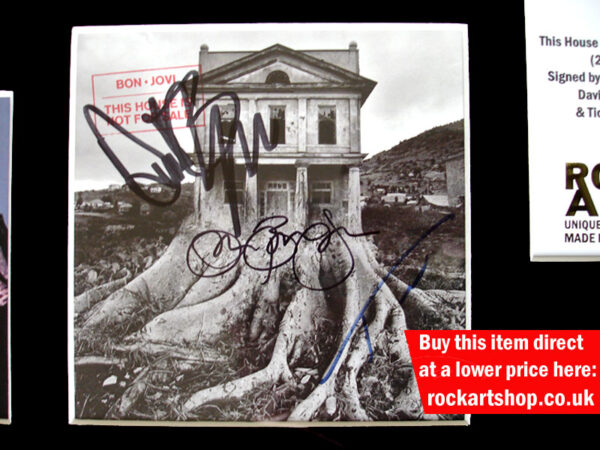 BON JOVI AUTOGRAPHS JON DAVID TICO