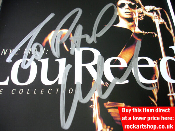 LOU REED AUTOGRAPH