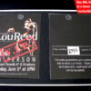 LOU REED VIP PASS TOWER RECORDS NEW YORK 9.6.03