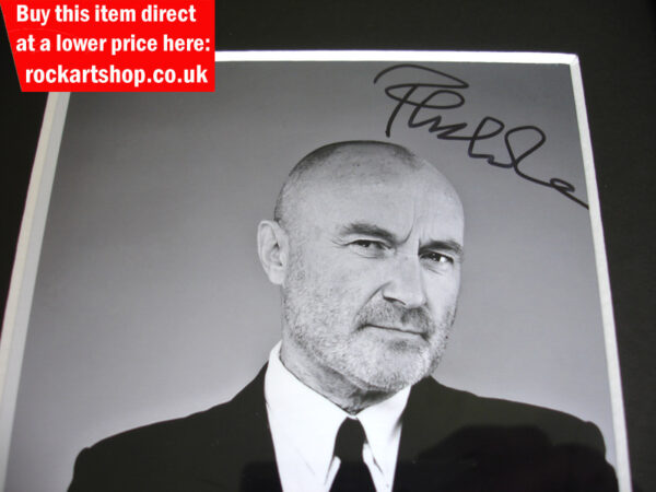 Phil Collins Autograph