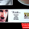Phil Collins Autographed Music Memorabilia
