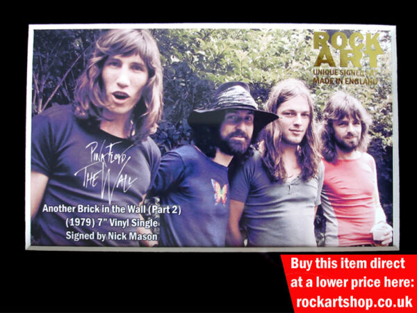 Pink Floyd Autographed Music Memorabilia