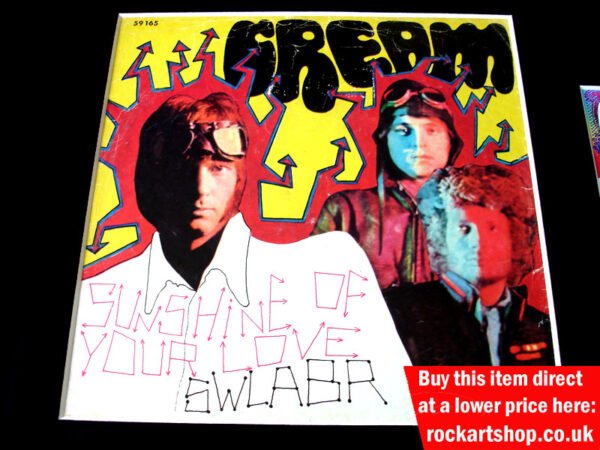 Cream Autographed Music Memorabilia