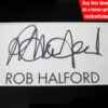 ROB HALFORD Autograph