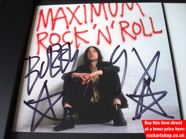 BOBBY GILLESPIE AUTOGRAPH