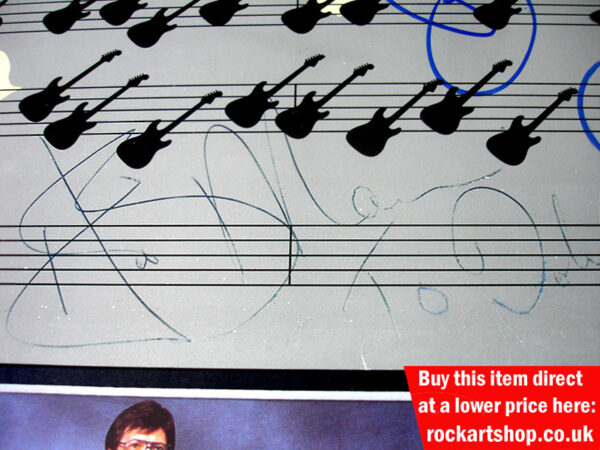 HANK MARVIN AUTOGRAPH