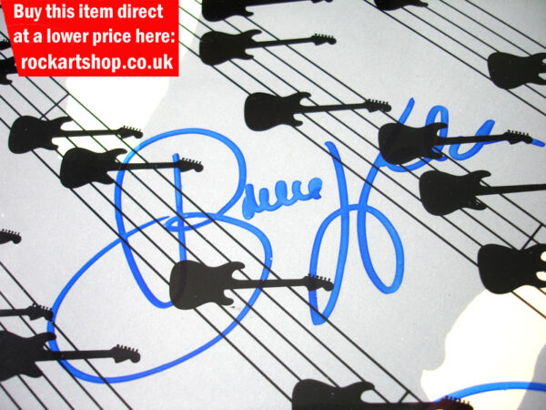 BRUCE WELCH AUTOGRAPH