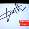 Keith Flint Signature