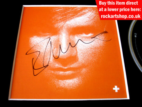 ED SHEERAN AUTOGRAPHED + CD