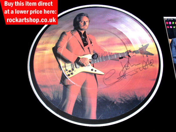 John Entwistle Signed Picture Disc