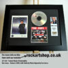 TOM JONES RELOAD SIGNED PUBLICITY PHOTO AUTOGRAPHED FRAMED