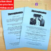 STEREOPHONICS 1996 Fan Club Letter