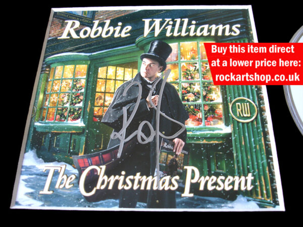 ROBBIE WILLIAMS AUTOGRAPH