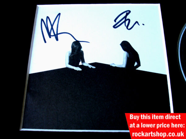 ROYAL BLOOD AUTOGRAPHED MIKE KERR BEN THATCHER