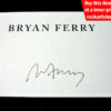 Bryan Ferry Signature