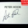 PETER HOOK SIGNATURE