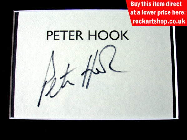 PETER HOOK SIGNATURE