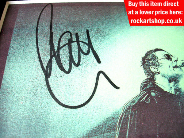LIAM GALLAGHER DEFINITELY MAYBE OASIS SIGNED MUSIC MEMORABILIA