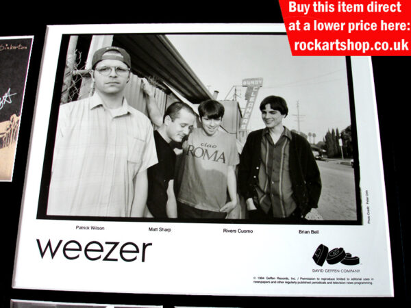 Weezer 1994 Geffen Publicity Photo
