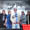 Deep Purple Signed Publicity Photo