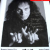 Ronnie James Dio Signed Fan Club Photo