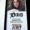 Ronnie James Dio Signed Music Memorabilia
