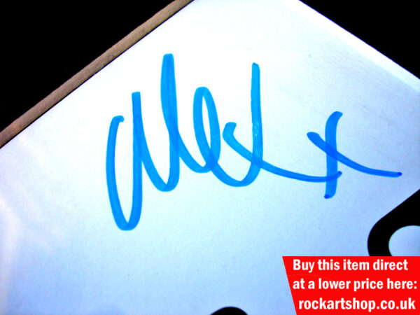 BLUR ALEX JAMES AUTOGRAPH